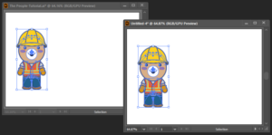 [Illustrator] 일러스트레이터의 기본기능 1. 복사(Copy)와 붙이기(Paste) – Designer Note