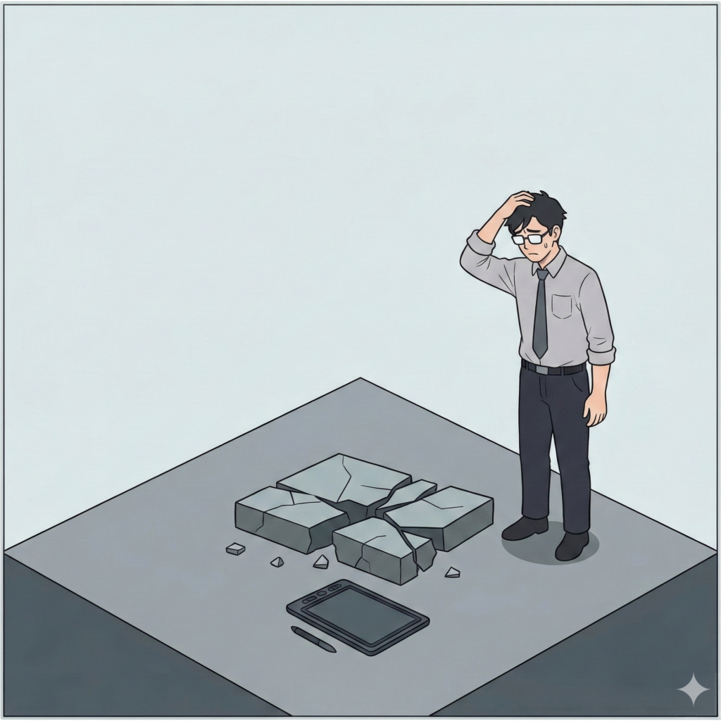 성취 후 다시 바닥으로 돌아오게 된다.